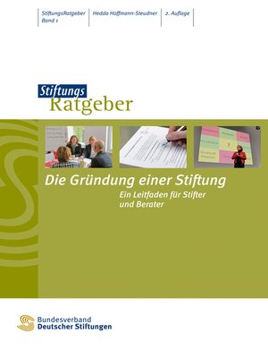 cover image of Die Gründung einer Stiftung